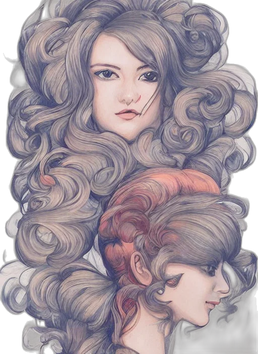 hair, face, crown, dress transparent PNG cut-out