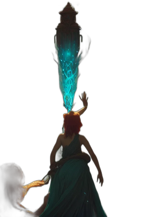 staff, sword, crown, dress, concept art, fantasy art, 3d render, pixel art transparent PNG cut-out