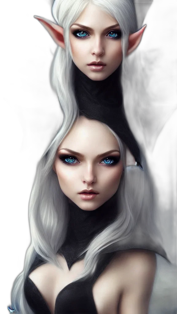 face, mask, hair, fantasy art transparent PNG cut-out