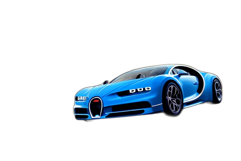 car, weapon, robot, 3d render, concept art, photorealistic, cartoon, blue transparent PNG cut-out