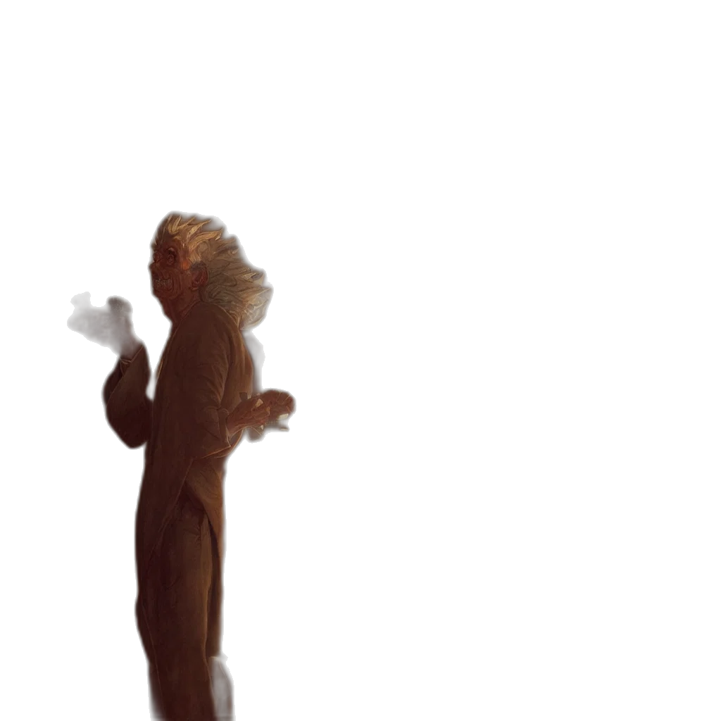 staff, creature, animal, hair transparent PNG cut-out