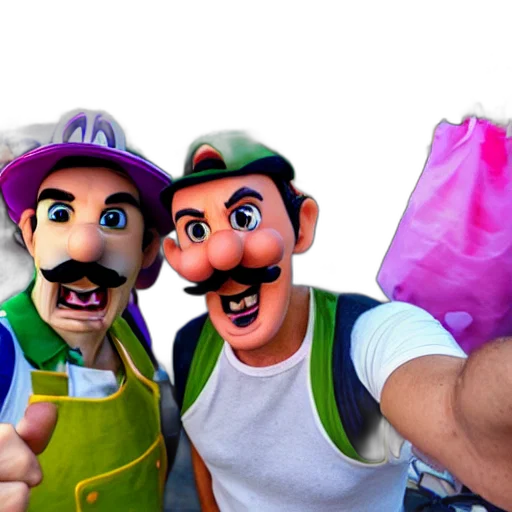 mask, hat, staff, 3d render transparent PNG cut-out