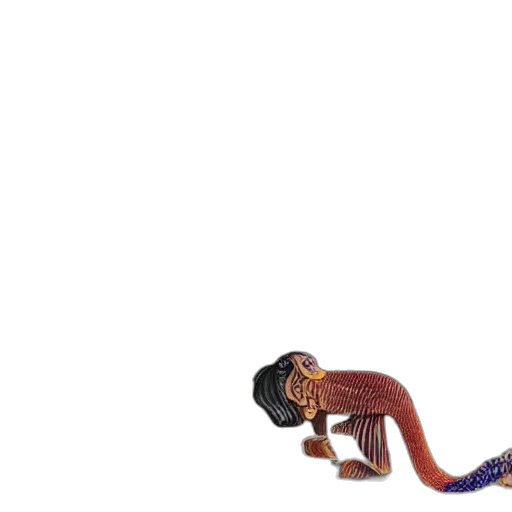 creature, animal, dragon, hair transparent PNG cut-out