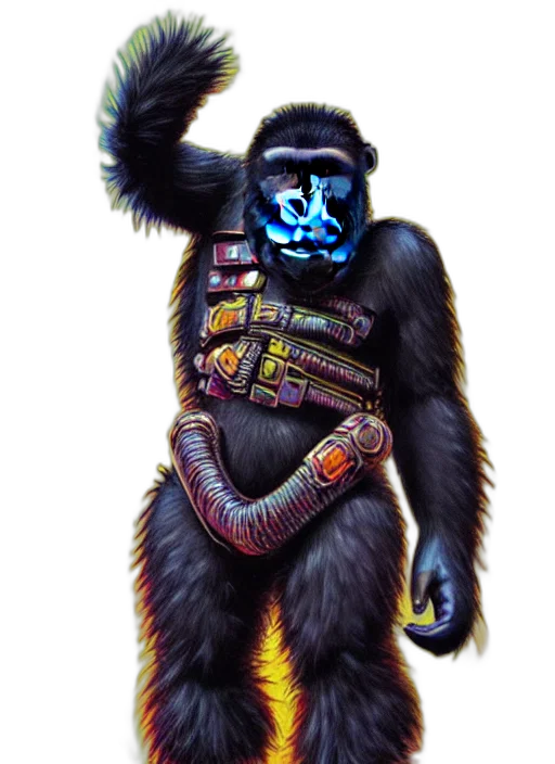 mask, animal, creature, staff, concept art, fantasy art, comic book art, pixel art transparent PNG cut-out