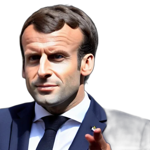 face, jacket, emmanuel, macron transparent PNG cut-out