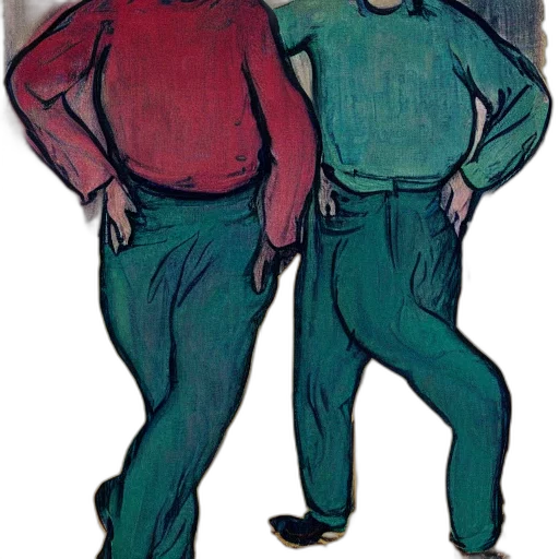 jacket, staff, mask, concept art, watercolor, cartoon, oil painting, underwater transparent PNG cut-out