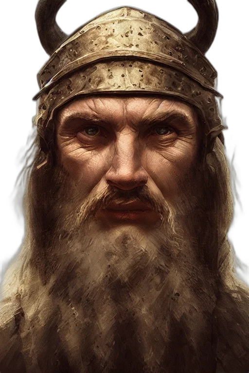 face, sword, staff, crown, photorealistic, fantasy art, concept art, oil painting transparent PNG cut-out