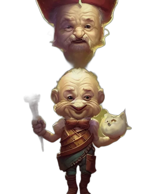 staff, mask, face, creature transparent PNG cut-out