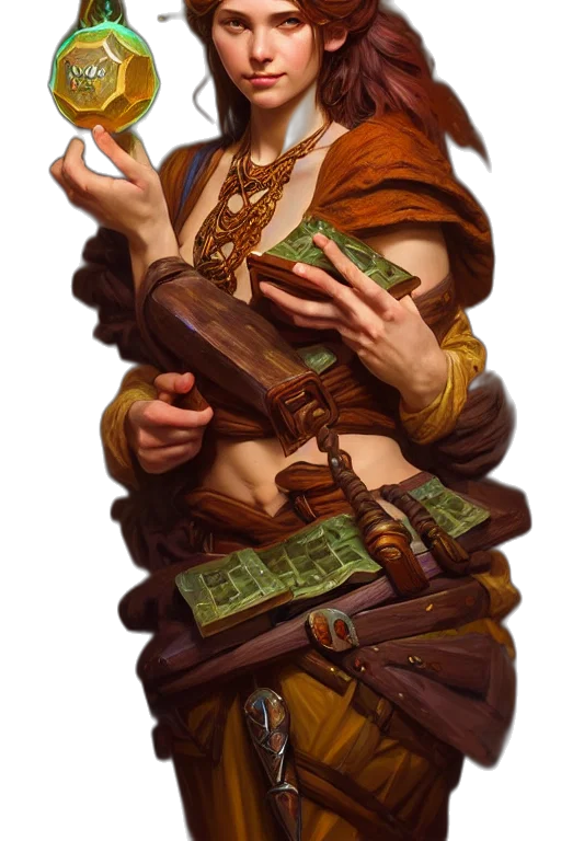 staff, weapon, face, fantasy art transparent PNG cut-out