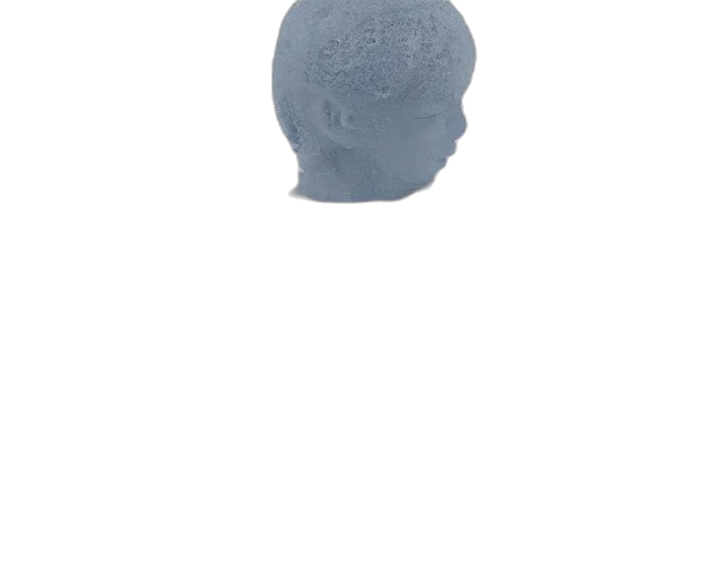 mask, face, hat, crown, 3d render, photorealistic, vaporwave, concept art transparent PNG cut-out