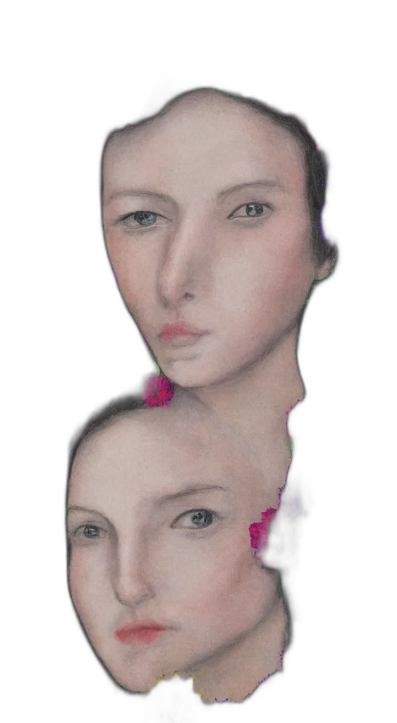 face, mask, crown, jewelry transparent PNG cut-out