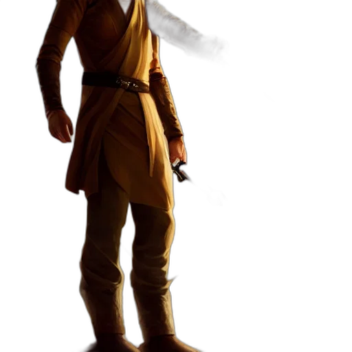 staff, sword, weapon, jacket transparent PNG cut-out