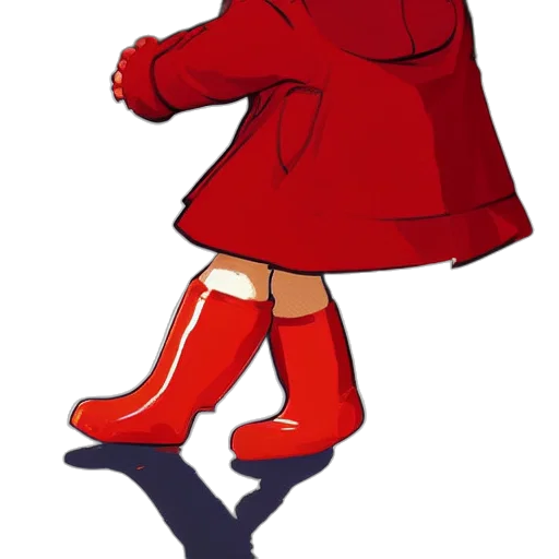 dress, jacket, staff, concept art transparent PNG cut-out