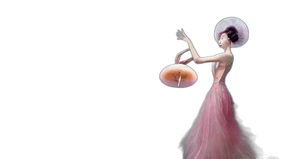 dress, concept art, 3d render, fantasy art transparent PNG cut-out