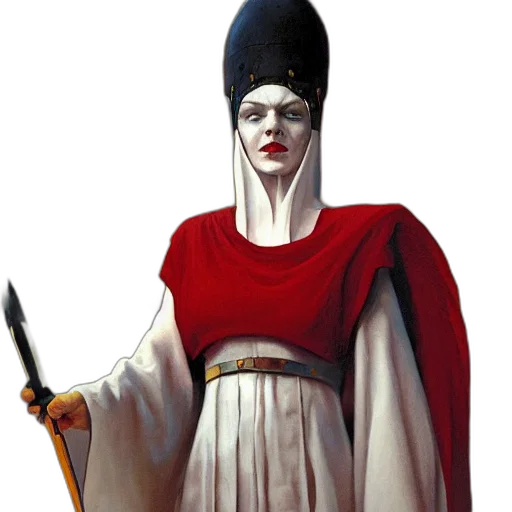 staff, sword, face, crown transparent PNG cut-out