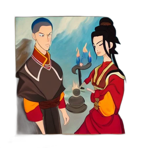 staff, mask, jewelry, oil painting transparent PNG cut-out
