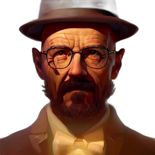 face, hat, staff, jacket, photorealistic, concept art, oil painting, 3d render transparent PNG cut-out