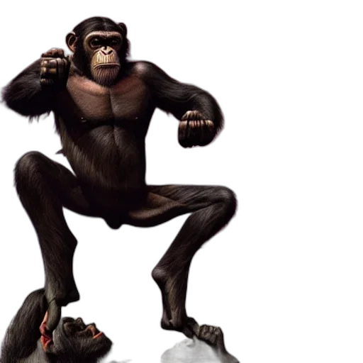 animal, concept art, photorealistic, 3d render transparent PNG cut-out