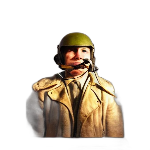 jacket, face, staff, hat transparent PNG cut-out