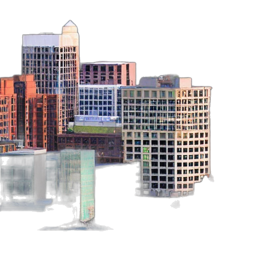 building, 3d render, concept art, photorealistic transparent PNG cut-out