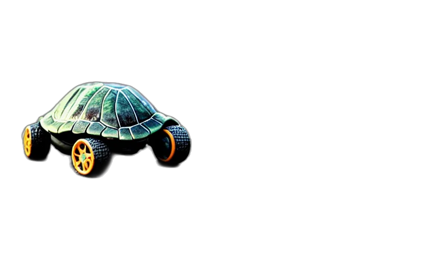 car, animal, creature, 3d render transparent PNG cut-out