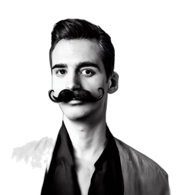 staff, face, mask, hair, cartoon, photorealistic, concept art, pencil sketch transparent PNG cut-out