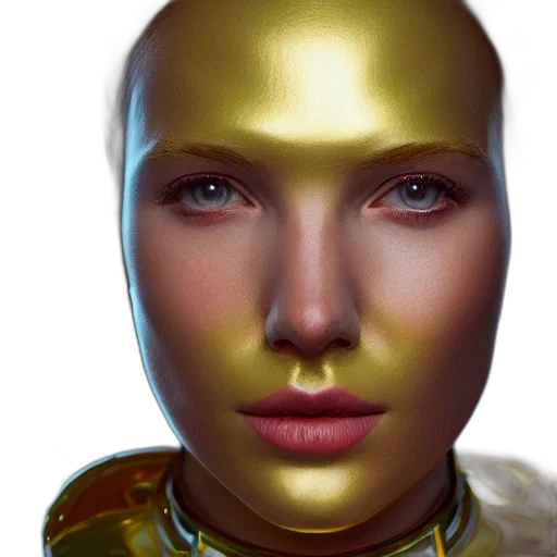 robot, face, mask, jewelry transparent PNG cut-out