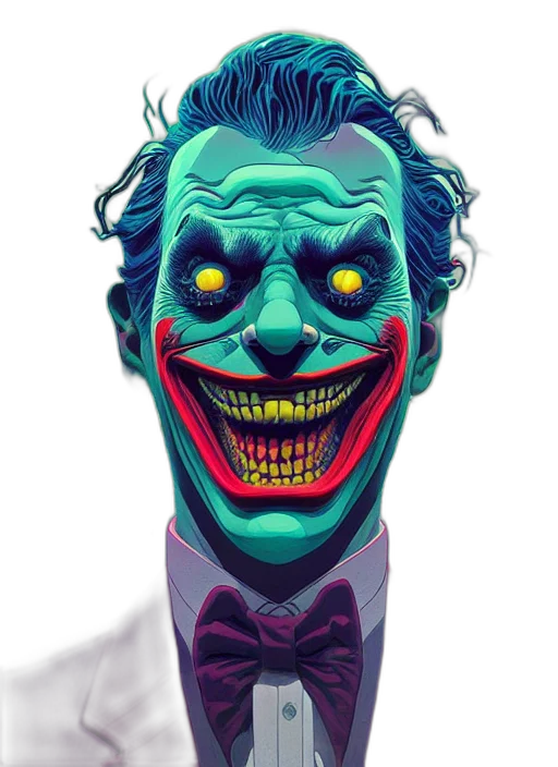 face, mask, creature, comic book art transparent PNG cut-out