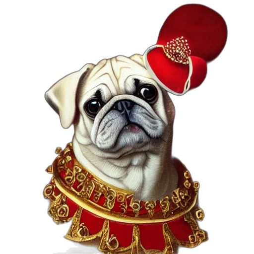 crown, jewelry, hat, staff, photorealistic, oil painting, 3d render, fantasy art transparent PNG cut-out