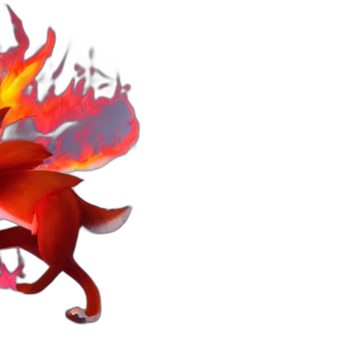dragon, staff, creature, animal, concept art, fantasy art, 3d render, pixel art transparent PNG cut-out