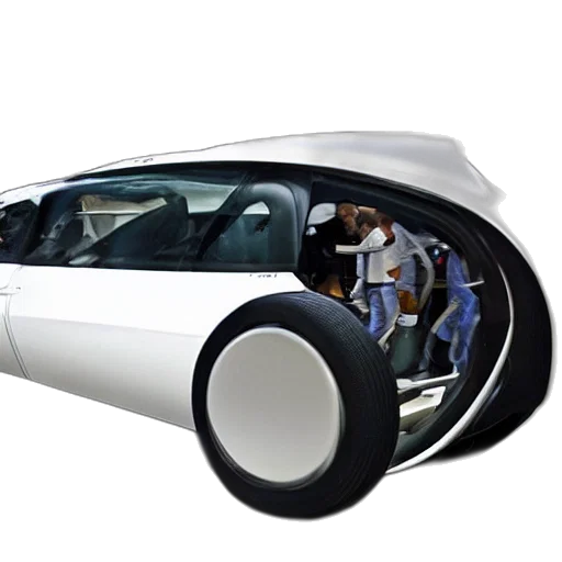 car, robot, weapon, 3d render, concept art, photorealistic, new, design transparent PNG cut-out