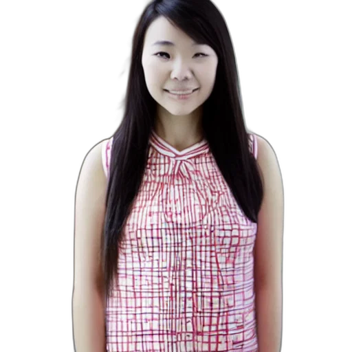dress, staff, face, photorealistic transparent PNG cut-out