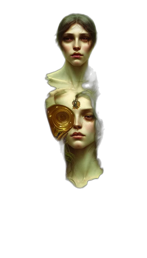 mask, face, crown, jewelry transparent PNG cut-out
