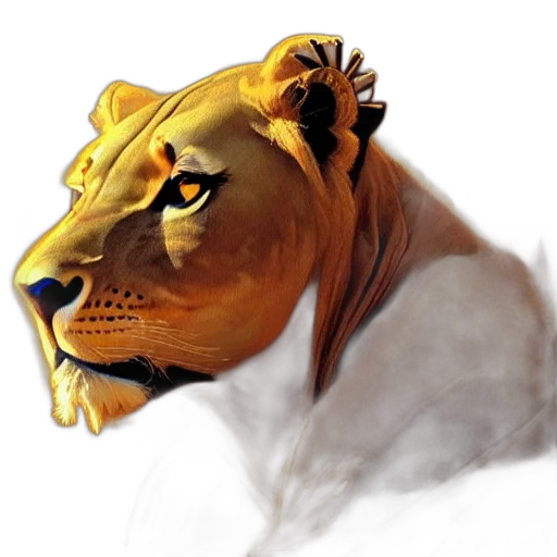 animal, crown, mask, staff transparent PNG cut-out