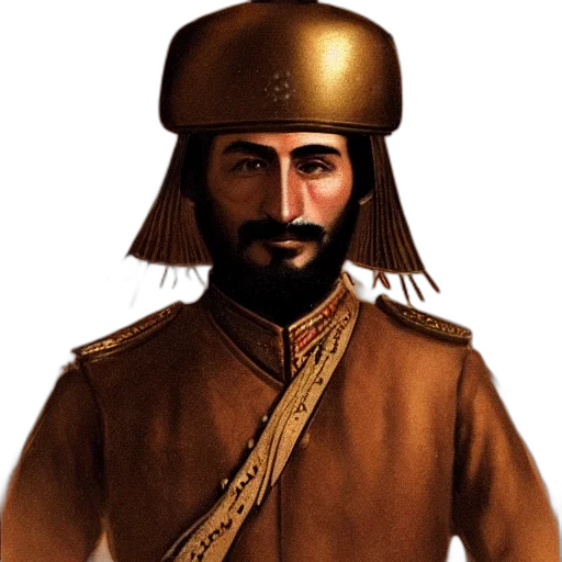 staff, hat, face, crown transparent PNG cut-out