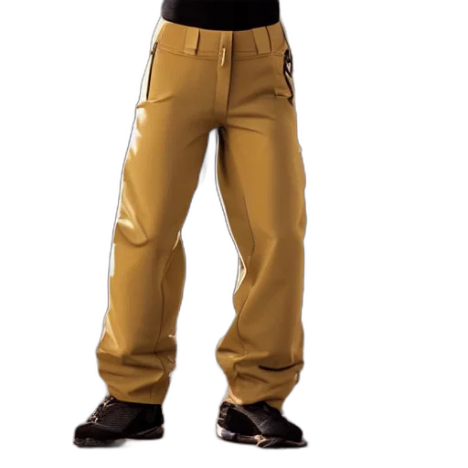 jacket, staff, 3d render, golden transparent PNG cut-out