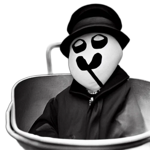 mask, robot, hat, face transparent PNG cut-out