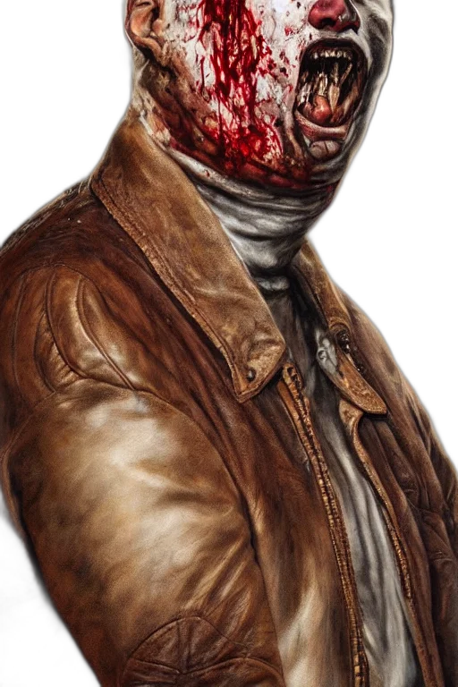 jacket, face, mask, creature transparent PNG cut-out