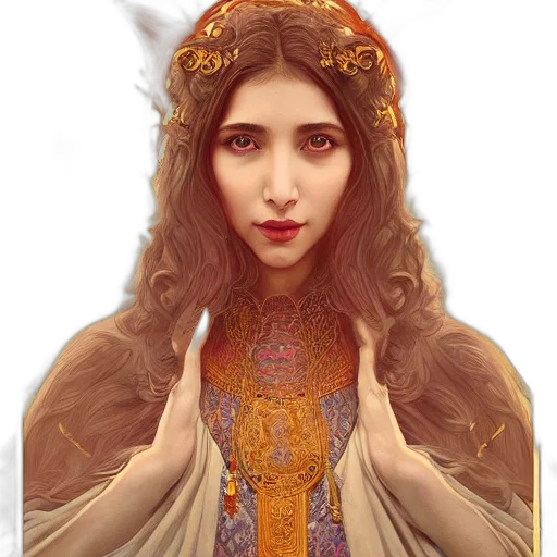 face, crown, dress, jewelry transparent PNG cut-out