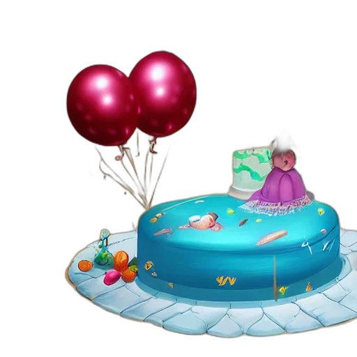 crown, jewelry, hat, 3d render, concept art, pixel art, underwater, pastel transparent PNG cut-out