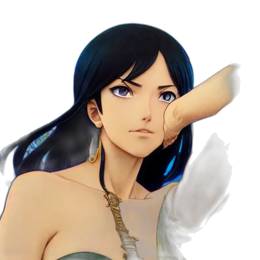 dress, face, jewelry, weapon transparent PNG cut-out