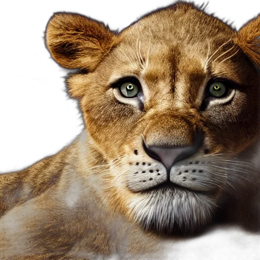 animal, creature, face, crown transparent PNG cut-out