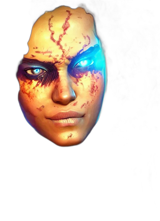 mask, face, robot, jewelry transparent PNG cut-out