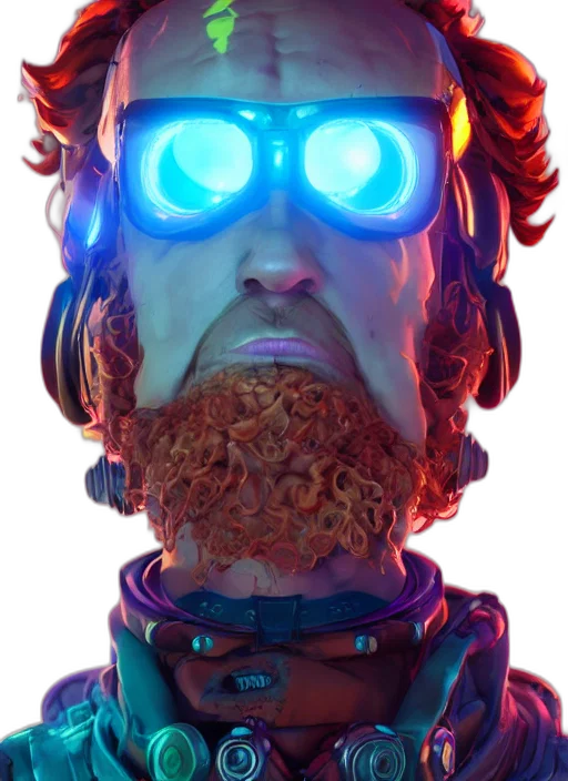 robot, mask, face, creature transparent PNG cut-out