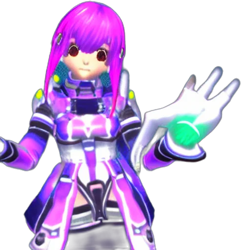 robot, weapon, staff, 3d render, vaporwave, concept art, cyberpunk, neon transparent PNG cut-out
