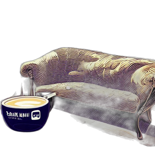 furniture, food, photorealistic, watercolor transparent PNG cut-out