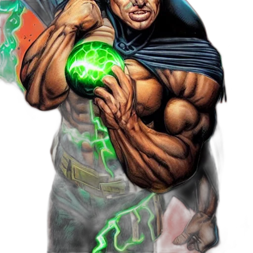 comic book art, concept art, fantasy art, cyberpunk transparent PNG cut-out
