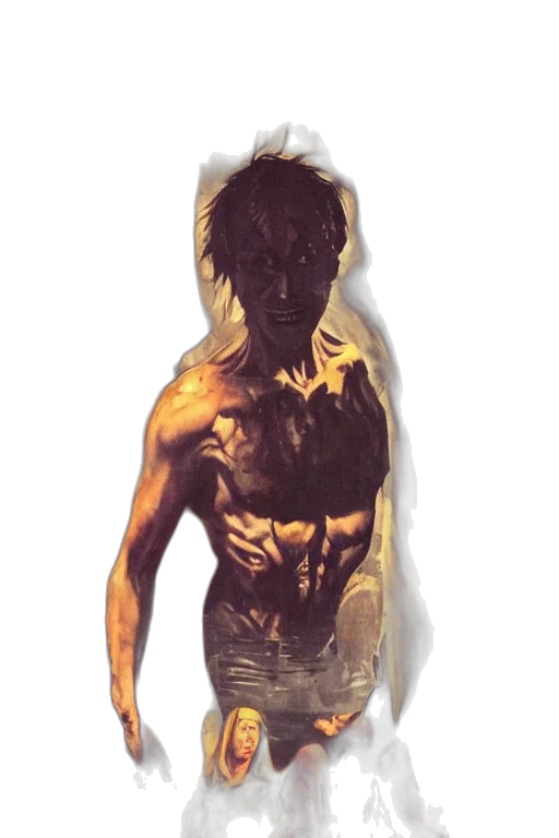 mask, creature, face, dress, concept art, comic book art, fantasy art, watercolor transparent PNG cut-out