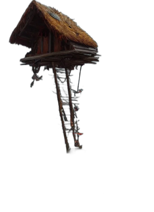 hat, staff, umbrella, weapon transparent PNG cut-out