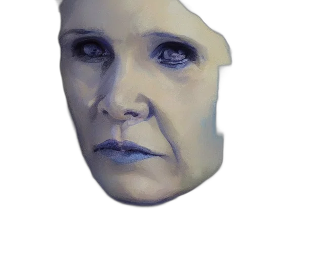 face, mask, creature, crown transparent PNG cut-out